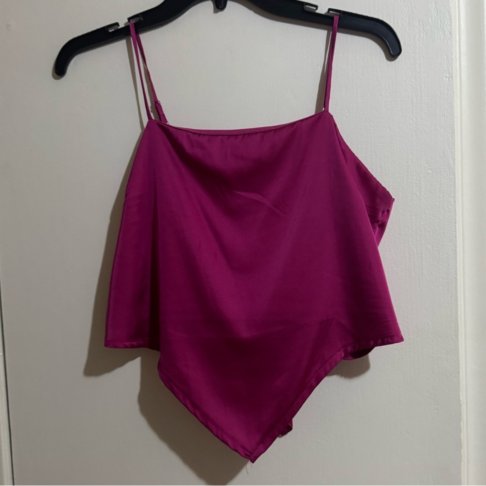 SO Vibrant Fuchsia Camisole Top